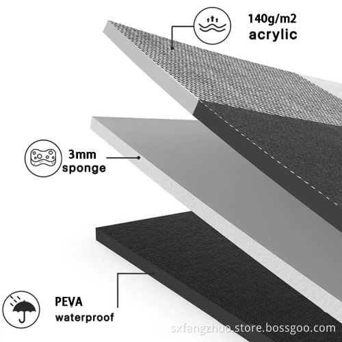 super cozy recycle camping mat foldable picnic blanket